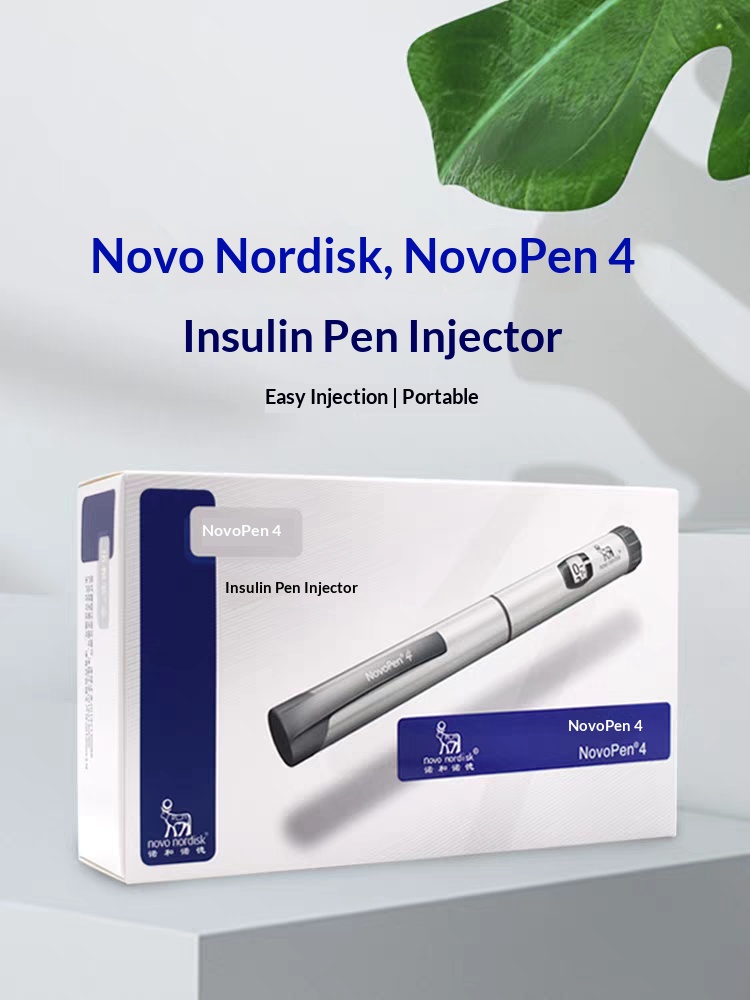 NovoPen4 Insulin Injection Pen for Diabetes Management Resusable Smart Blood Sugar Monitor Device Accurate Diabetic Delivery Pen