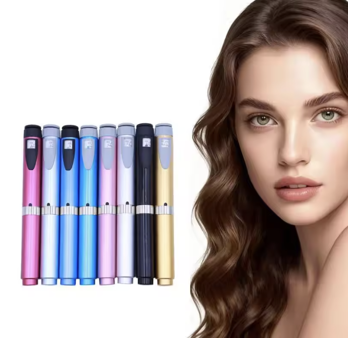 Reusable V2 Magic Pen Peptide & Insulin Injector, Adjustable 60IU Colorful Beauty Dose Control, Compatible with 3ml Cartridges